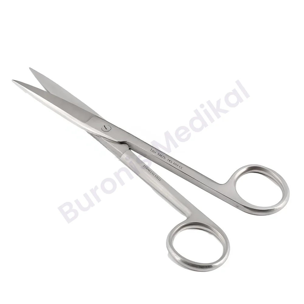 CERRAHİ MAKAS 15cm SİVRİ/SİVRİ - EĞRİ