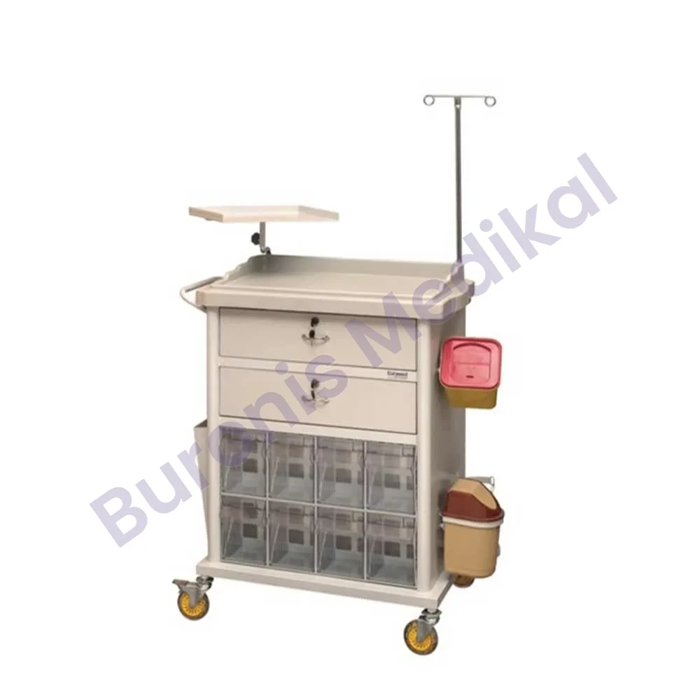 TM-B 2024 ACİL VE İLAÇ ARABASI (8 GÖZLÜ)
