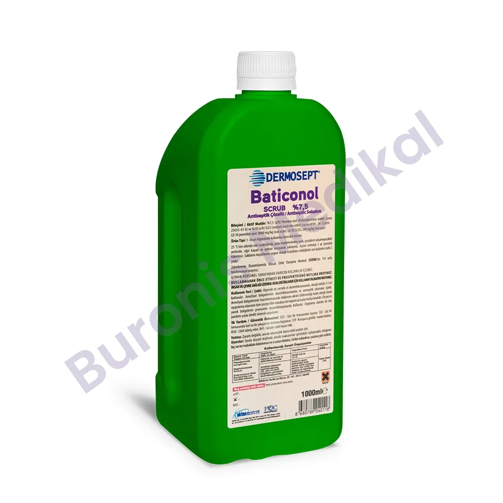 DERMOSEPT BATİKON SCRUB SOLÜSYON 1000 ml