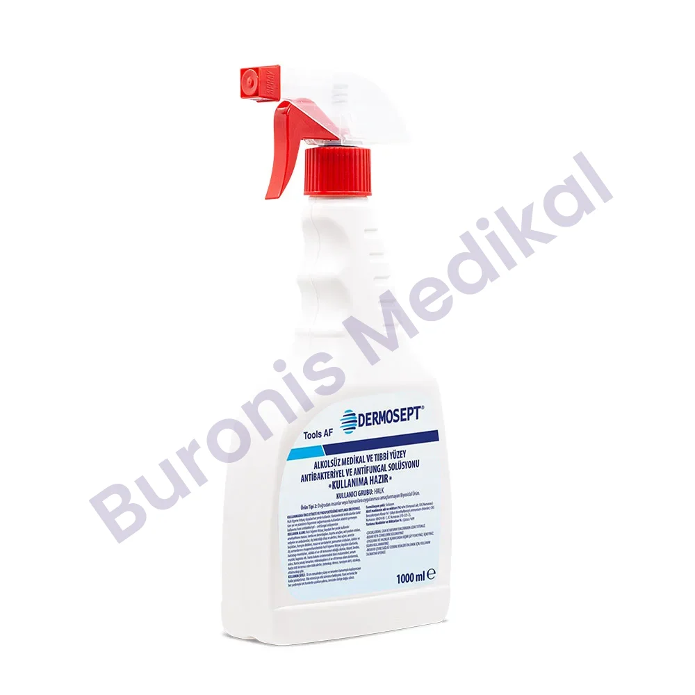 DERMOSEPT TOOLS AF YÜZEY DEZENFEKTANI (ALKOLSÜZ) 1000 ml