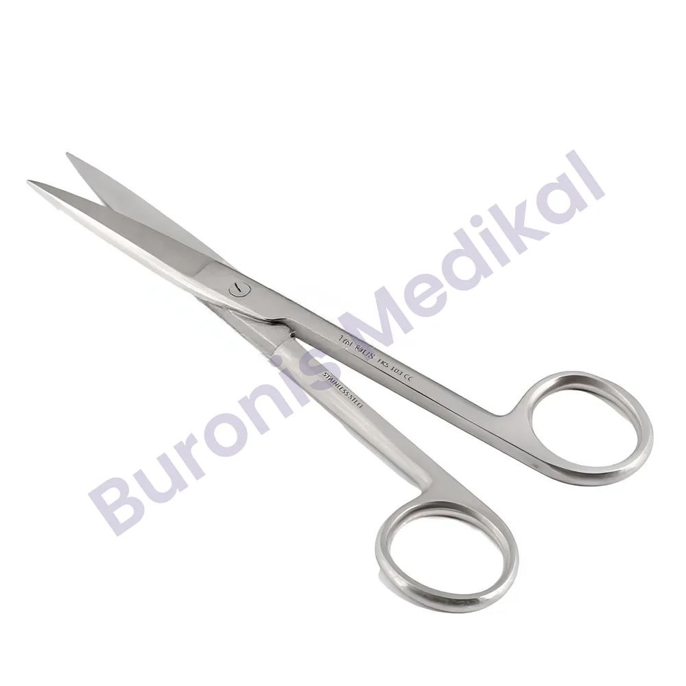 CERRAHİ MAKAS 15cm SİVRİ/SİVRİ - DÜZ