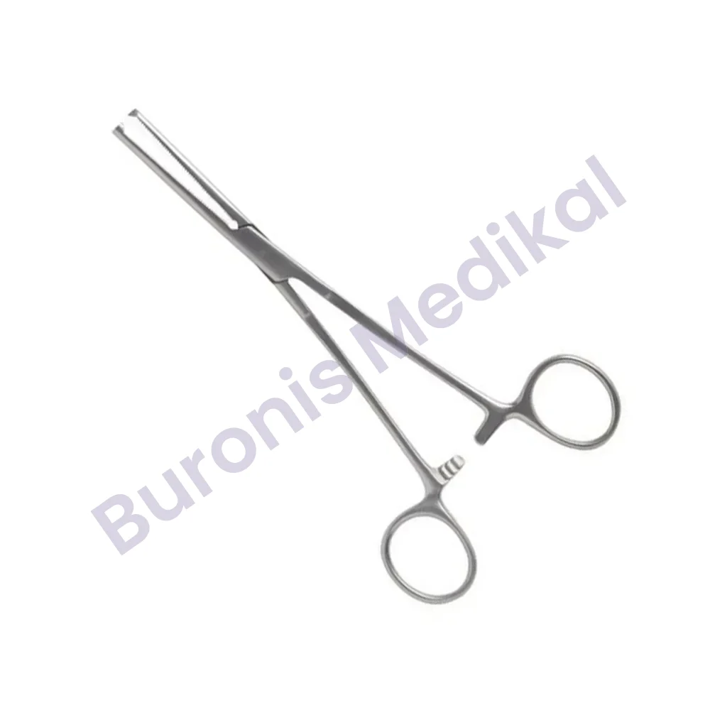 CERRAHİ KOCHER PENS 14cm DÜZ 1*2 DİŞLİ