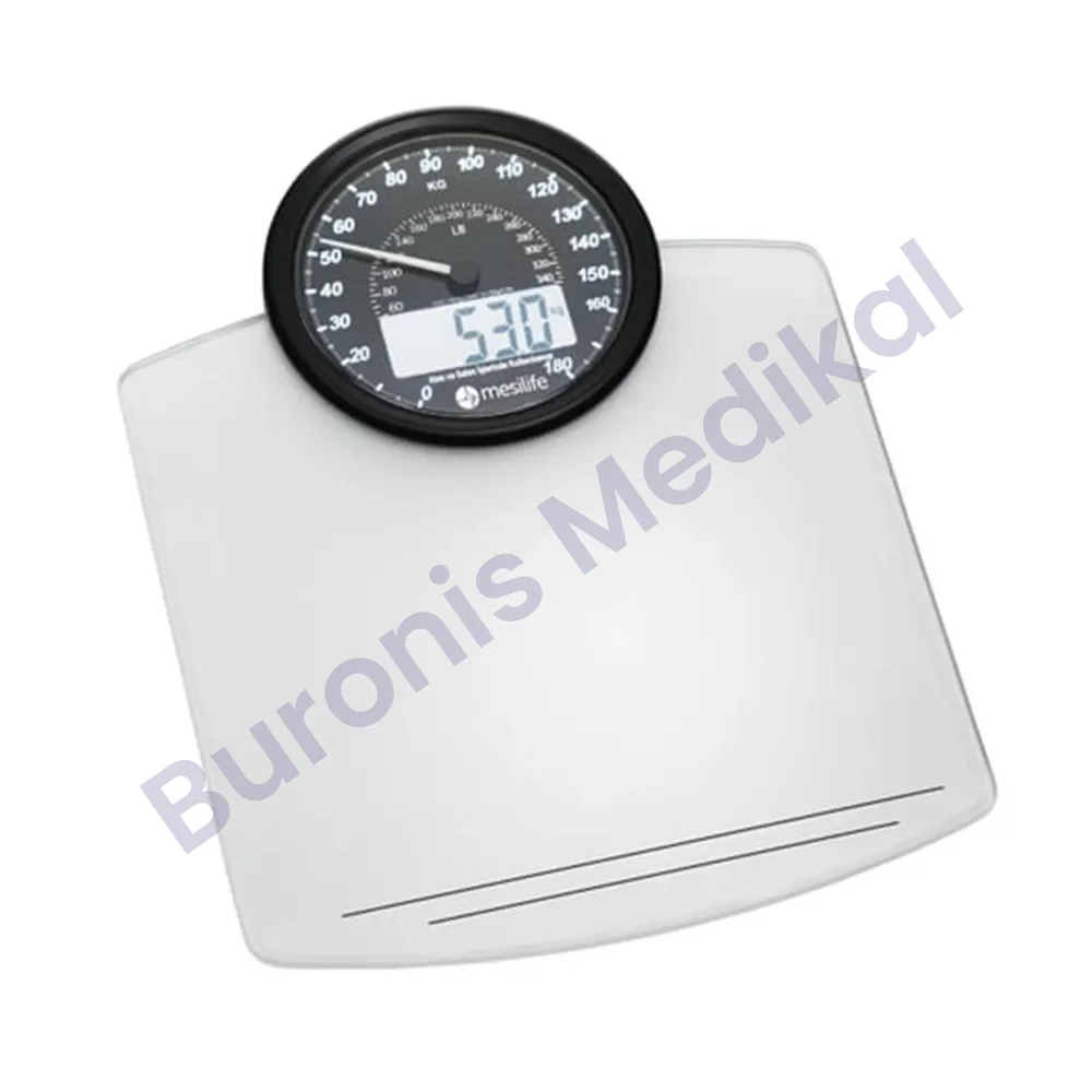 BASKÜL MESİLİFE DİJİTAL+KADRANLI CAM BASKÜL 180 kg