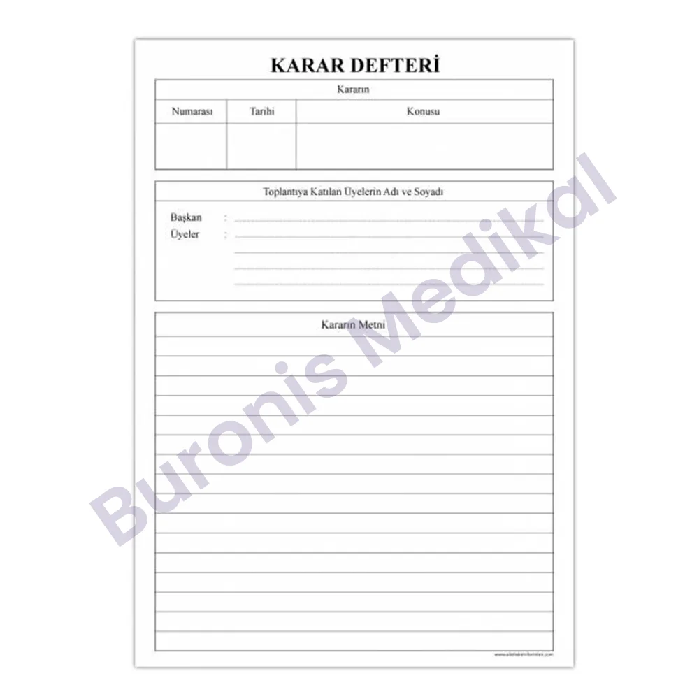 DEFTER KARAR 40 YP