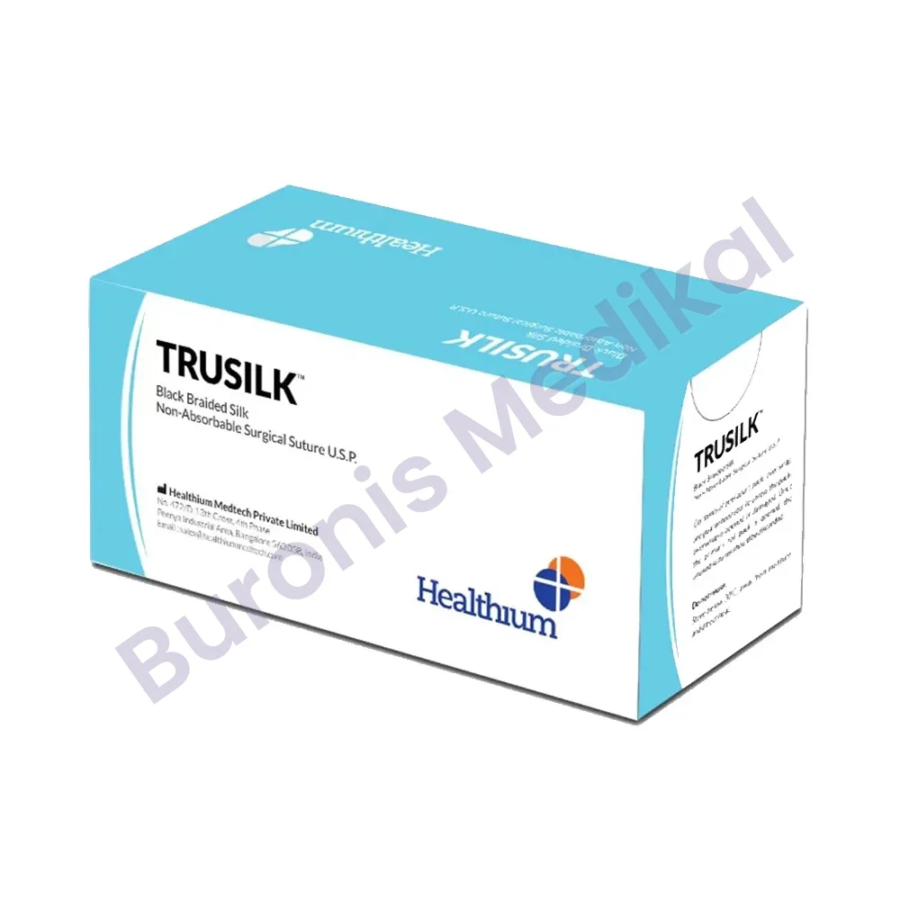 İPLİK İPEK 5/0 16mm 3/8 KESKİN 75cm