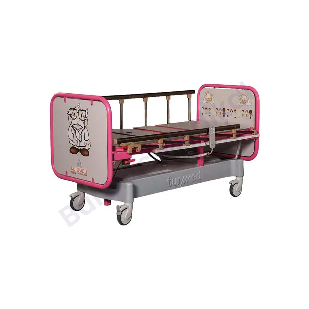 TM-K-2219 PEDİATRİK HASTA KARYOLASI (İKİ MOTOR)