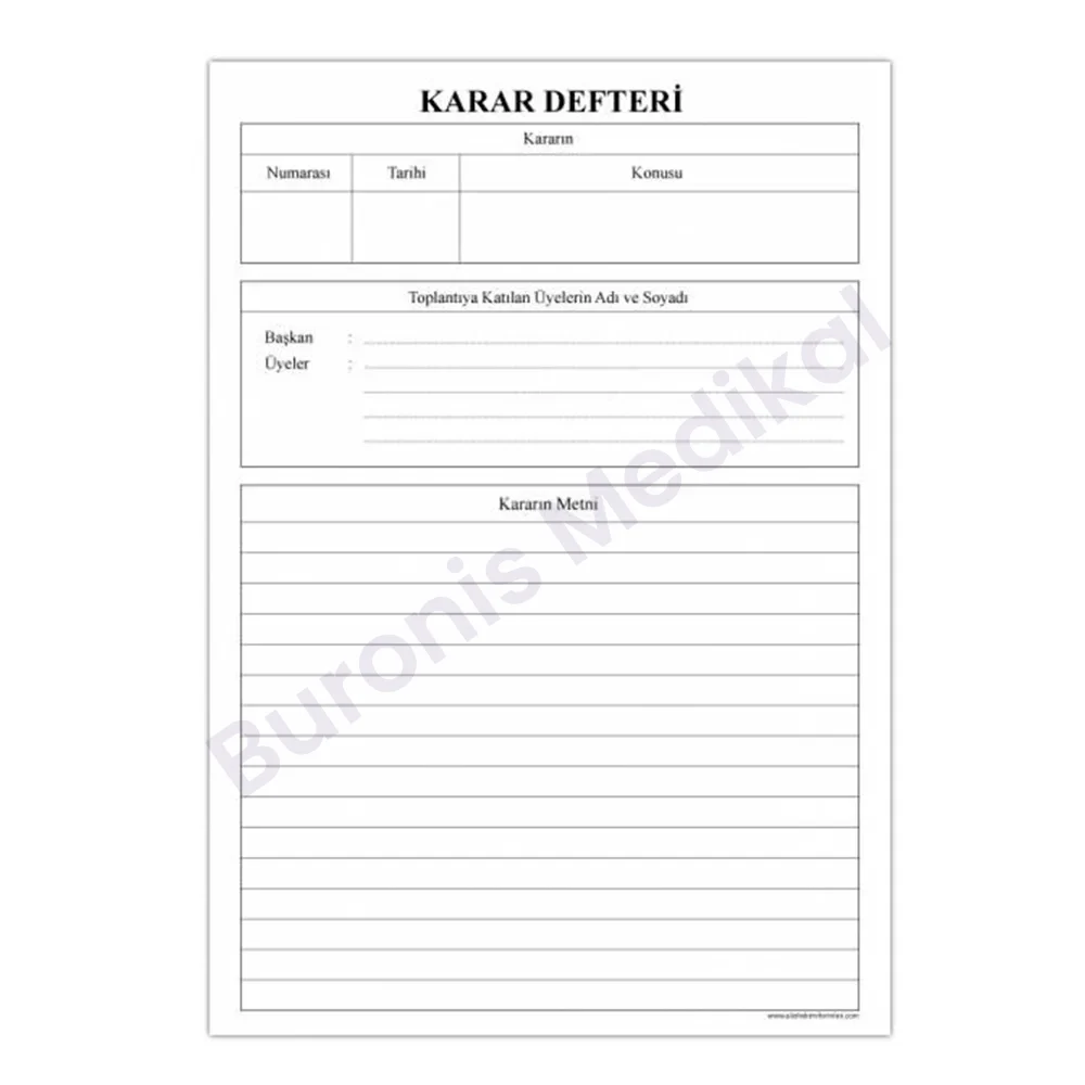 DEFTER KARAR 40 YP
