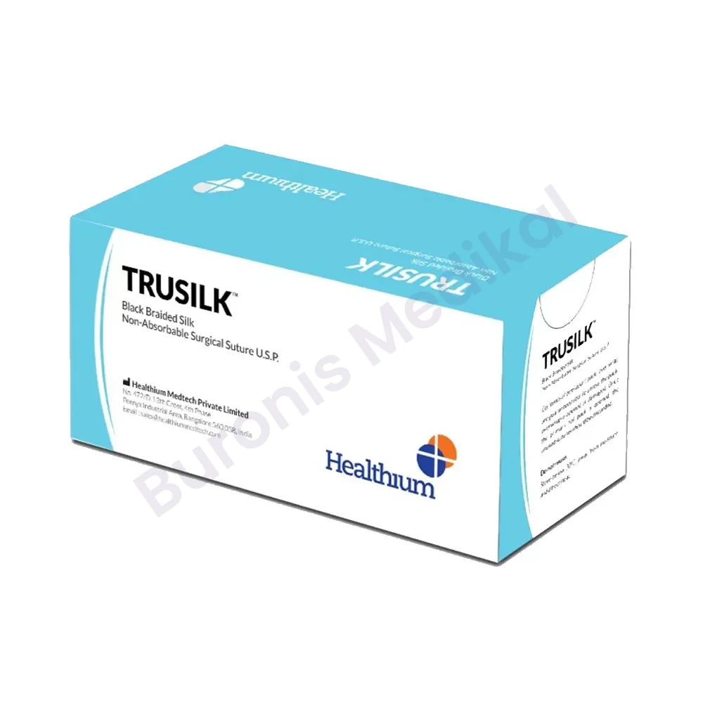 İPLİK İPEK 4/0 20mm 3/8 KESKİN 75cm