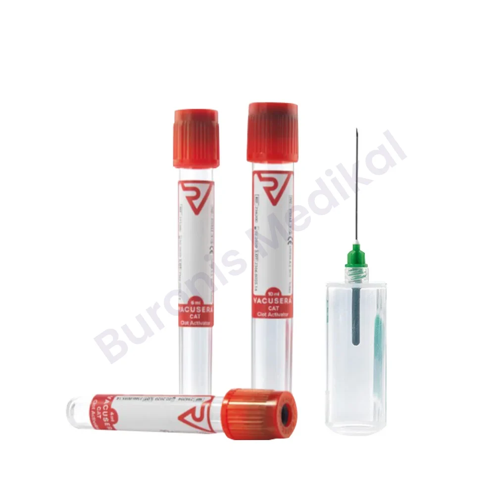 KAN TÜPÜ 9 ml CAT SERUM ACTIVATOR KIRMIZI