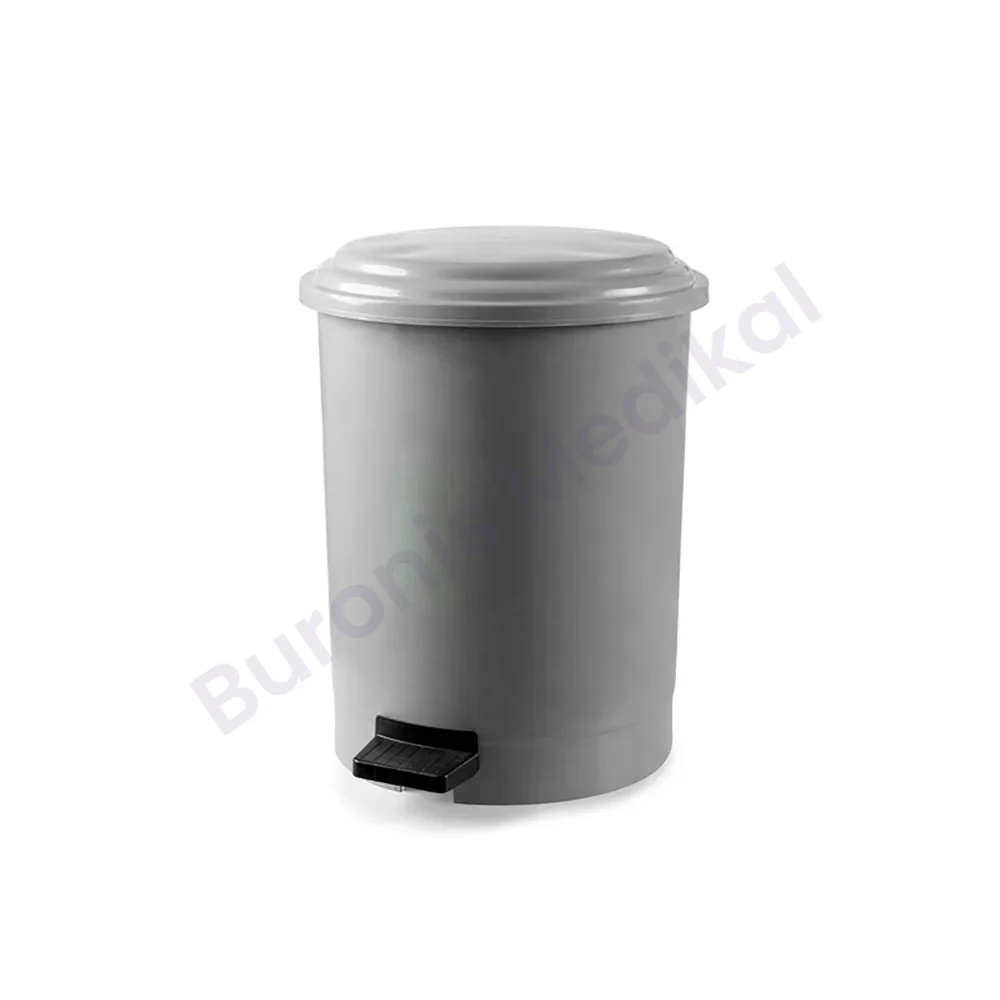 TIBBI ATIK KOVASI PEDALLI 30 lt GRİ