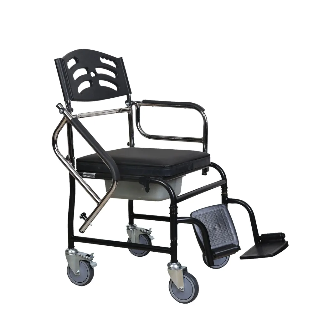 TS100 TEKERLEKLİ BANYO SANDALYESİ