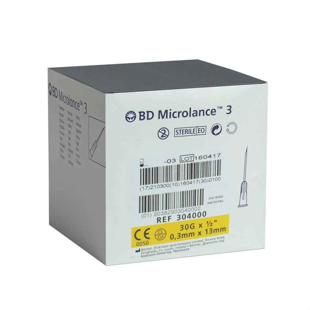 STERİL İĞNE UÇ BD 30G 0,30mm * 13mm SARI