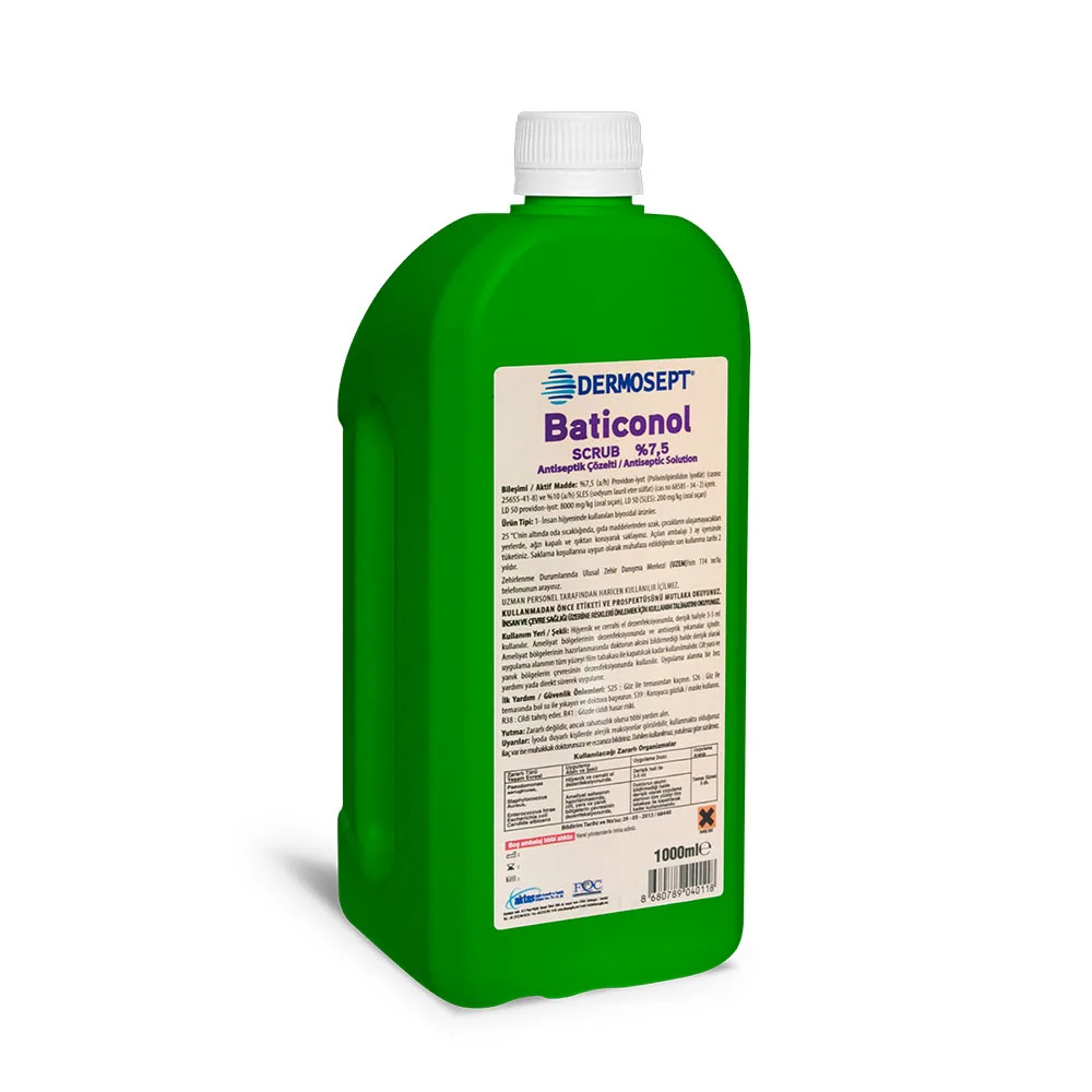 DERMOSEPT BATİKON SCRUB SOLÜSYON 1000 ml