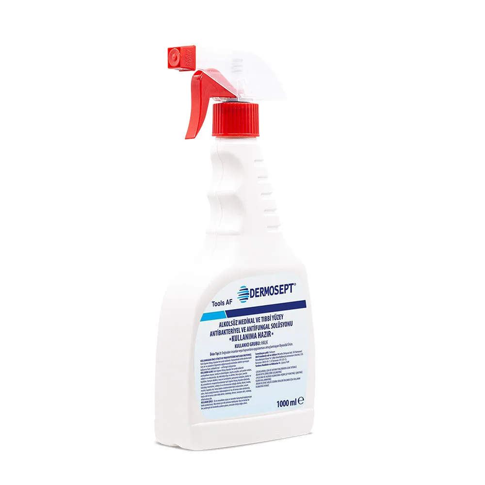 DERMOSEPT TOOLS AF YÜZEY DEZENFEKTANI (ALKOLSÜZ) 1000 ml