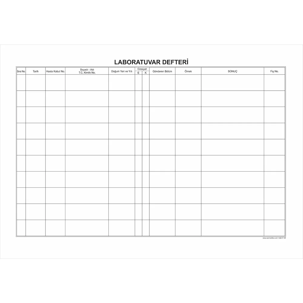 DEFTER LABORATUVAR 100 YP