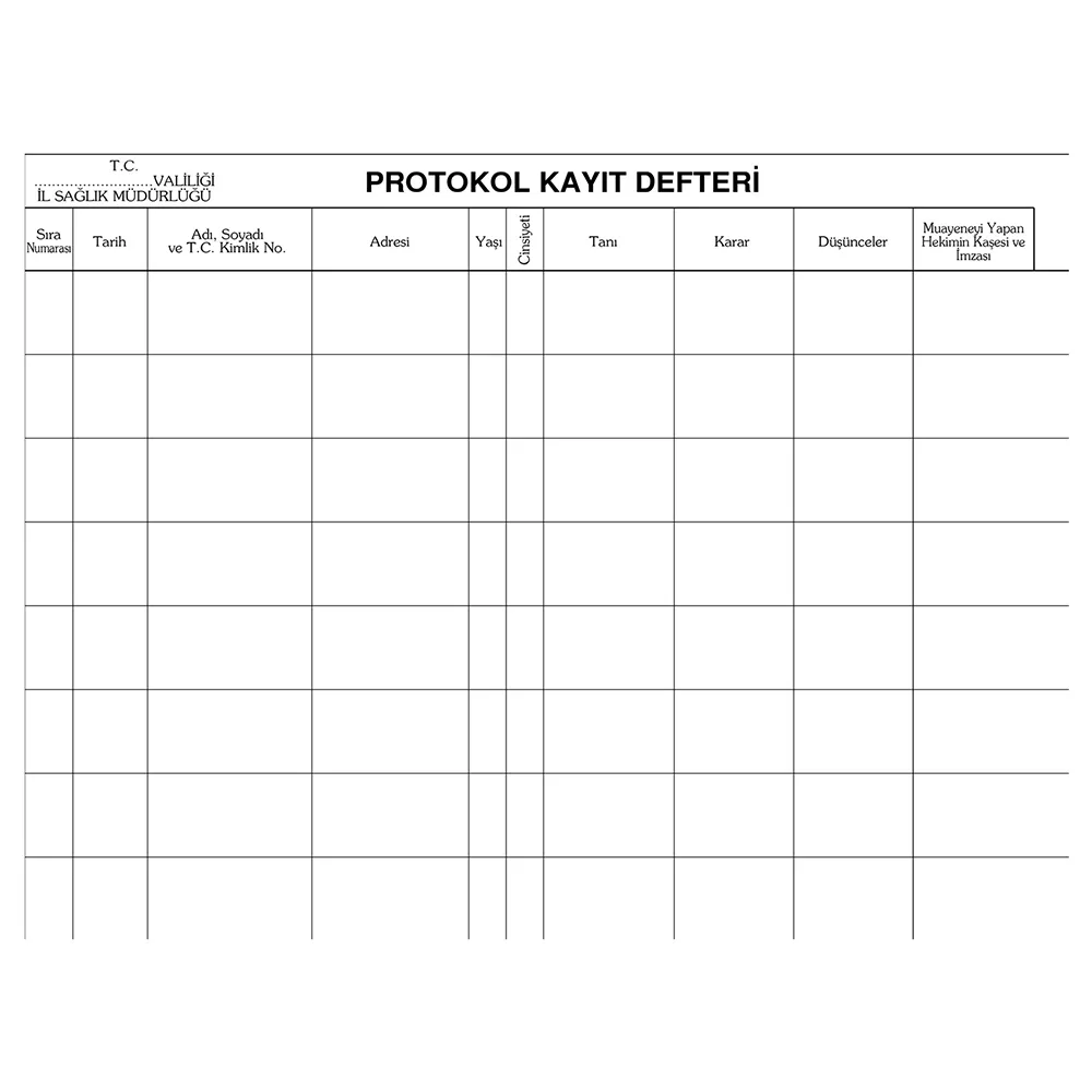 DEFTER PROTOKOL 100 YP