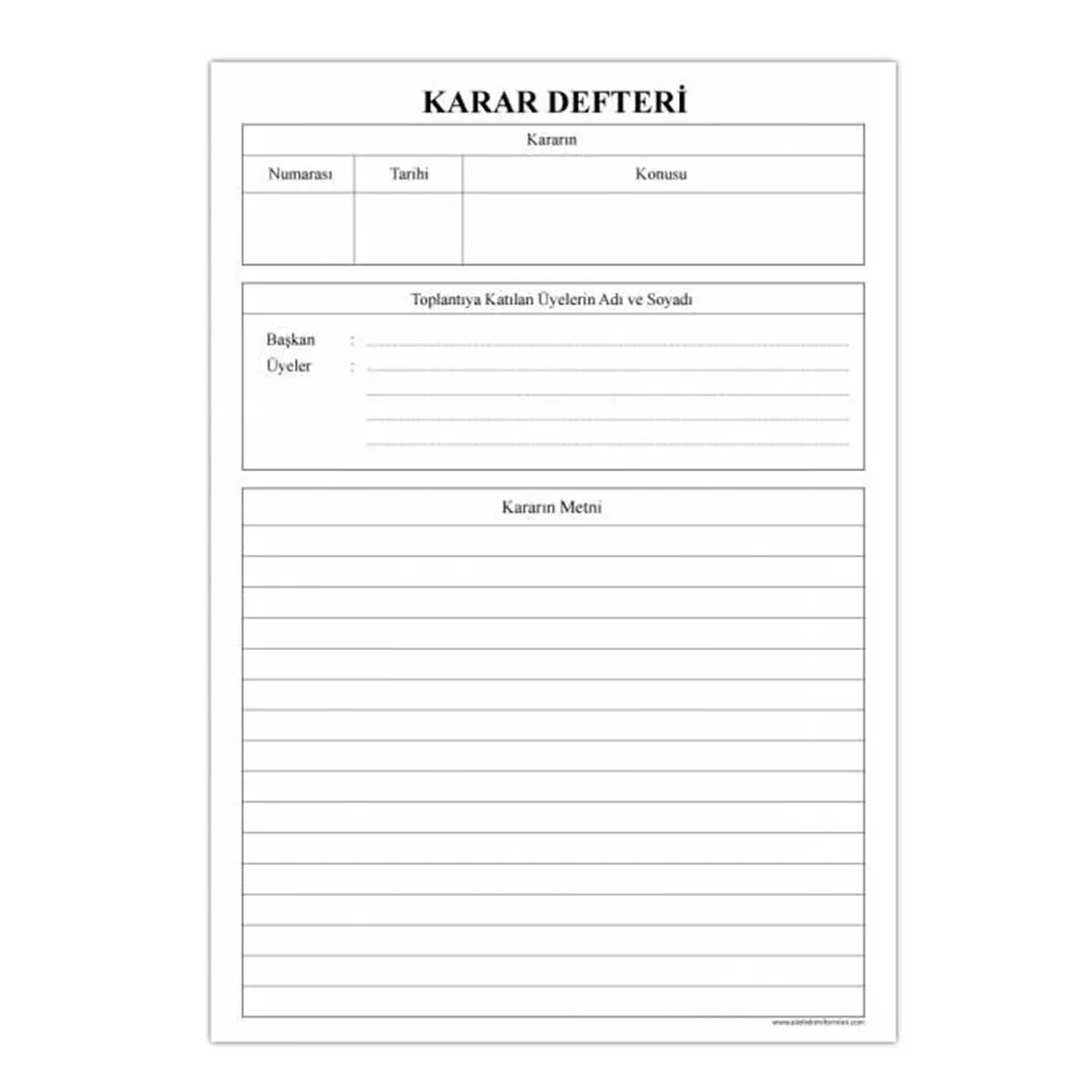 DEFTER KARAR 40 YP